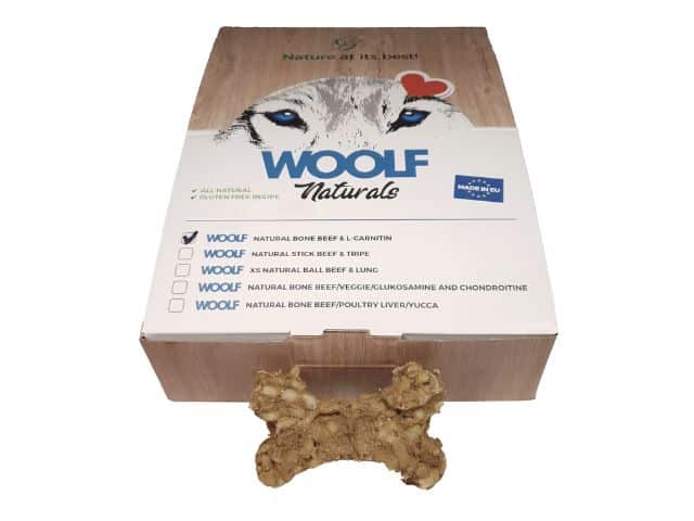 Woolf Natural Bone Beef & L-Carnitin