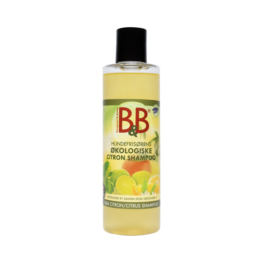 B&B ⎜Økologisk Citron Shampoo ⎜250 ml.