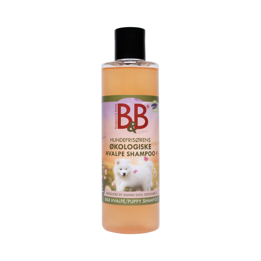 B&B ⎜Økologisk Hvalpe Shampoo ⎜250 ml.