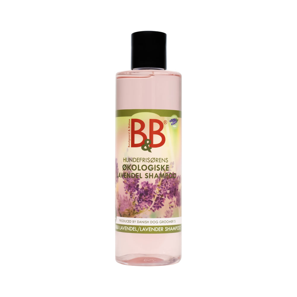 B&B ⎜Økologisk Lavendel Shampoo ⎜250 ml.