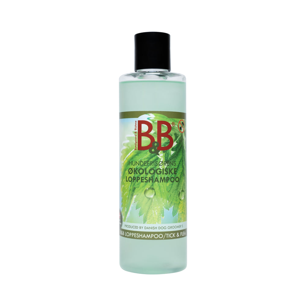 B&B ⎜Økologisk Loppeshampoo ⎜250 ml.