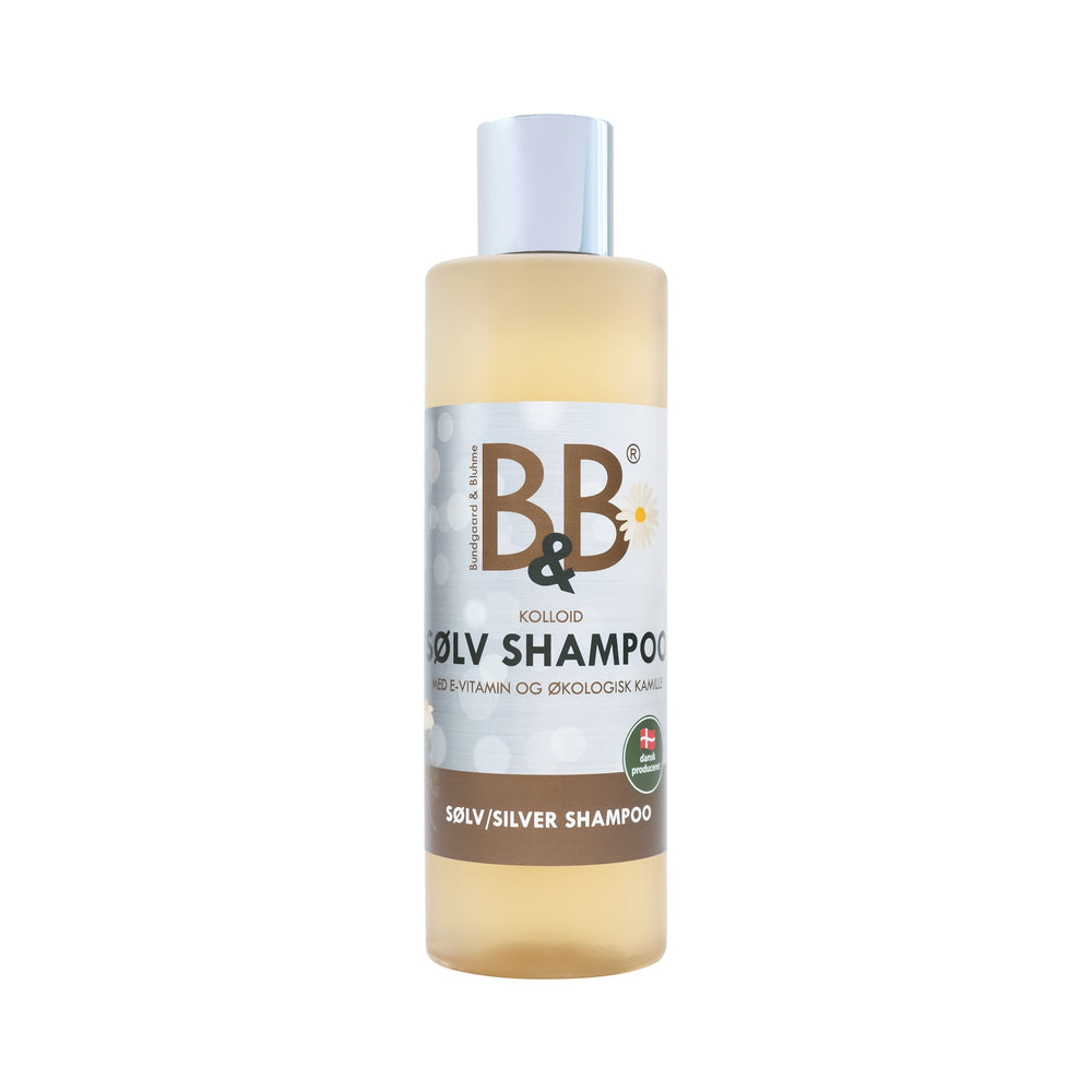 B&B ⎜Økologisk Sølvshampoo ⎜250 ml.