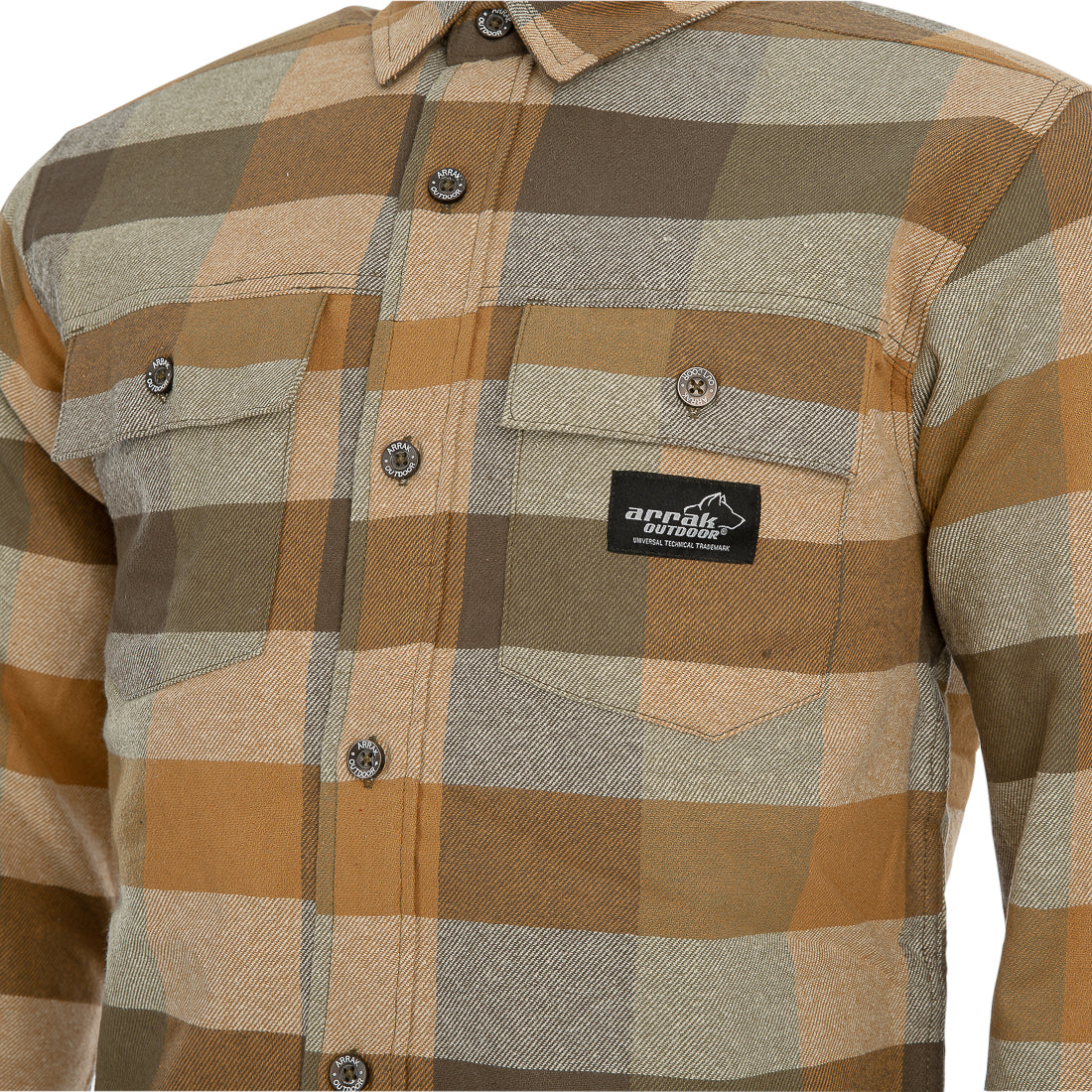 Flannel Insulated Shirt, Herre