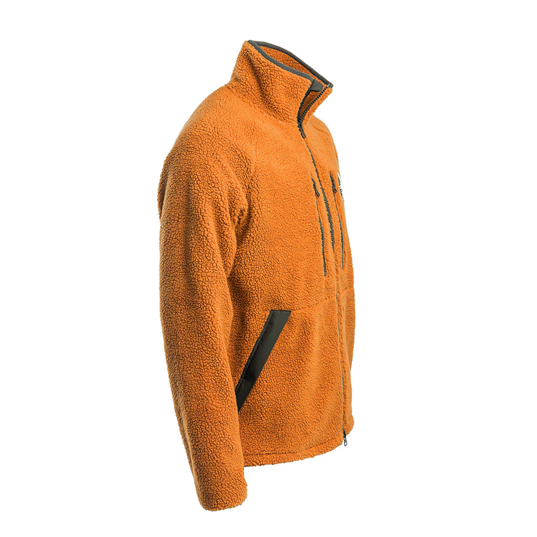 Teddy Pilejacket, Unisex- Orange