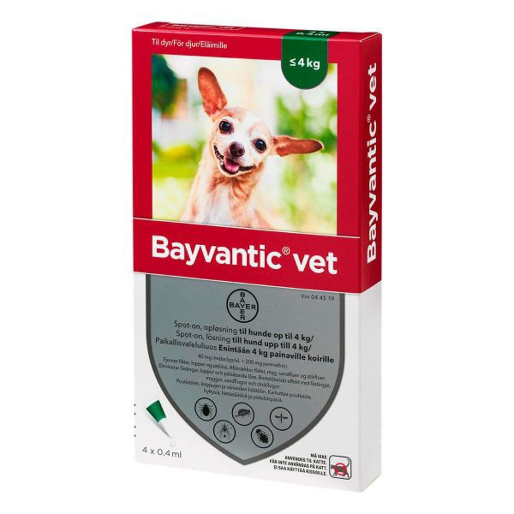 Bayvantic Vet Hund (under 4kg)